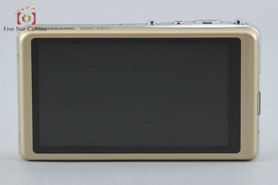 [Used] Panasonic LUMIX DMC-FX77 Leopard Gold Compact Digital Camera
