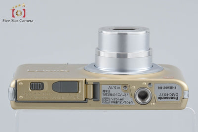 [Used] Panasonic LUMIX DMC-FX77 Leopard Gold Compact Digital Camera