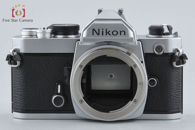 [Used] Nikon FM Silver Late Model + Ai-S NIKKOR 50mm f/1.8 (no meter coupling prong)