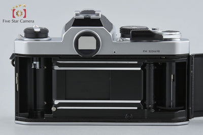 [Used] Nikon FM Silver Late Model + Ai-S NIKKOR 50mm f/1.8 (no meter coupling prong)