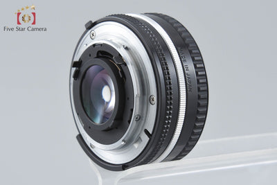 [Used] Nikon FM Silver Late Model + Ai-S NIKKOR 50mm f/1.8 (no meter coupling prong)