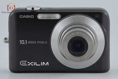 [Used] Casio EXILIM ZOOM EX-Z1050 Black Compact Digital Camera with Original Box