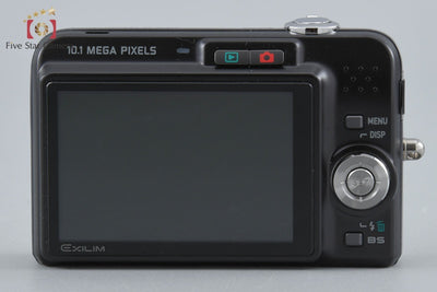 [Used] Casio EXILIM ZOOM EX-Z1050 Black Compact Digital Camera with Original Box