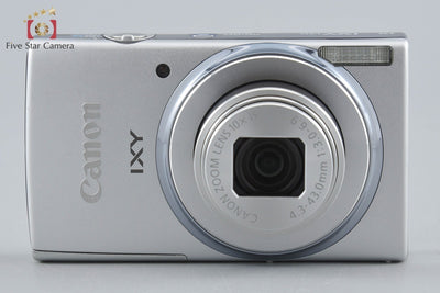 [Used] Canon IXY 140 Silver Compact Digital Camera with Original Box