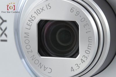 [Used] Canon IXY 140 Silver Compact Digital Camera with Original Box