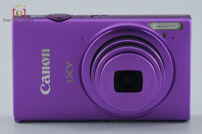 [Used] Canon IXY 430F Purple Compact Digital Camera with Original Box