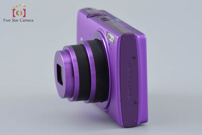 [Used] Canon IXY 430F Purple Compact Digital Camera with Original Box