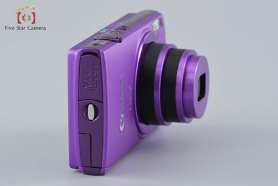 [Used] Canon IXY 430F Purple Compact Digital Camera with Original Box