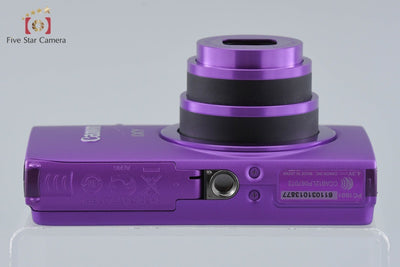 [Used] Canon IXY 430F Purple Compact Digital Camera with Original Box