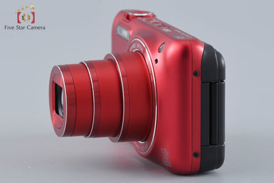 [Used] Nikon COOLPIX S6600 Raspberry Red Compact Digital Camera