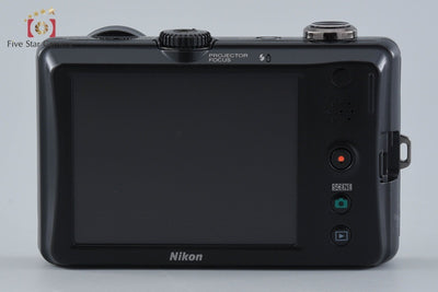 [Used] Nikon COOLPIX S1100pj Black Compact Digital Camera