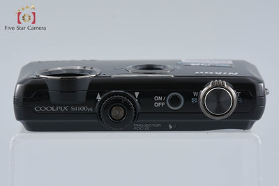 [Used] Nikon COOLPIX S1100pj Black Compact Digital Camera