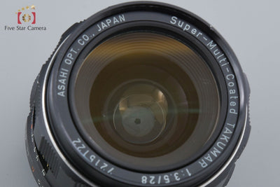 [Used] PENTAX SMC TAKUMAR 28mm f/3.5