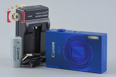 [Used] Canon IXY 3 Blue Compact Digital Camera