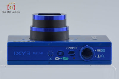 [Used] Canon IXY 3 Blue Compact Digital Camera