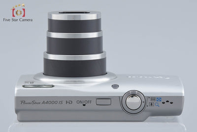 [Used] Canon PowerShot A4000 IS Silver Compact Digital Camera