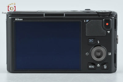 [Used] Nikon COOLPIX S9500 Matte Black Compact Digital Camera with Original Box