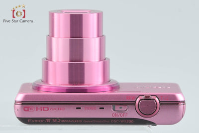 [Used] SONY Sony Cyber-shot DSC-WX200 Pink Digital Still Camera