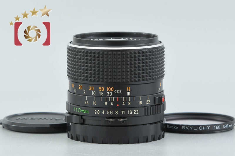 【中古】Mamiya マミヤ SEKOR C 110mm f/2.8 645用