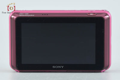 [Used] SONY Cyber-shot DSC-T99 Pink Digital Still Camera