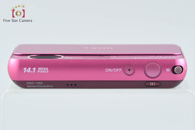 [Used] SONY Cyber-shot DSC-T99 Pink Digital Still Camera