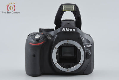 [Used] Nikon D5200 18-55 VR Lens Kit Black Low Shutter Count With Original Box