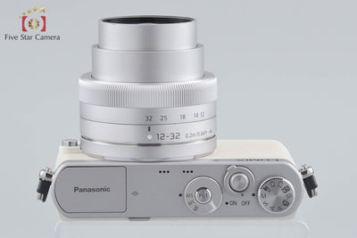 【Used】Panasonic パナソニック LUMIX DMC-GM1K White Lens Kit, Low Shutter Count