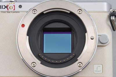 【Used】Panasonic パナソニック LUMIX DMC-GM1K White Lens Kit, Low Shutter Count