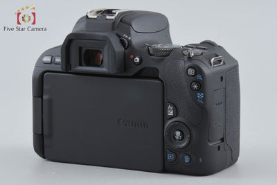 [Used] Canon EOS Kiss X9 Double Zoom Kit Black