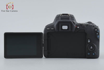 [Used] Canon EOS Kiss X9 Double Zoom Kit Black