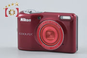 Used: Nikon COOLPIX L30 Red Compact Digital Camera
