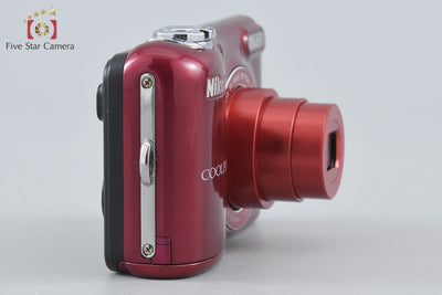 Used: Nikon COOLPIX L30 Red Compact Digital Camera