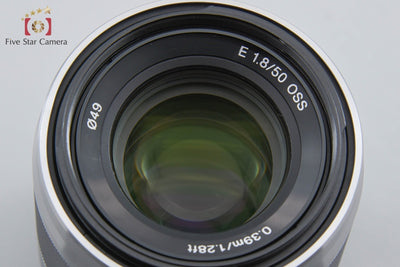 [Used] SONY Sony E 50mm f/1.8 OSS SEL50F18 Silver