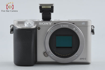 【Used】SONY α6000 ILCE-6000 Silver Power Zoom Lens Kit, Low Shutter Count, With Original Box