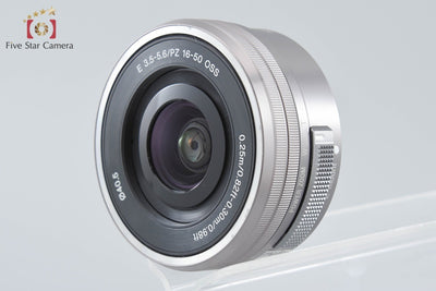 【Used】SONY α6000 ILCE-6000 Silver Power Zoom Lens Kit, Low Shutter Count, With Original Box