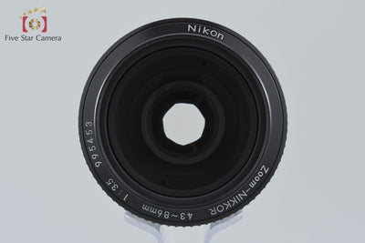 [Used] Nikon Ai ZOOM NIKKOR 43-86mm f/3.5