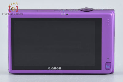 [Used] Canon IXY 430F Purple Compact Digital Camera
