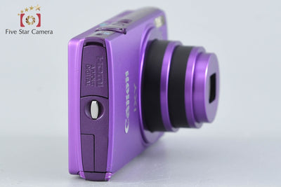 [Used] Canon IXY 430F Purple Compact Digital Camera