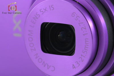 [Used] Canon IXY 430F Purple Compact Digital Camera