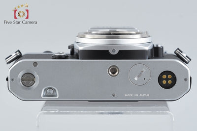 [Used] Nikon FE Silver Film SLR Camera