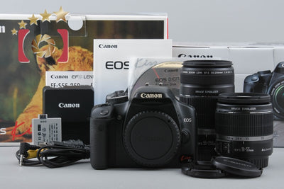 [Used] Canon EOS Kiss X2 Double Zoom Kit - Low Shutter Count, Original Box Included