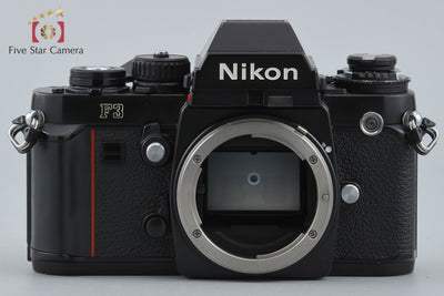 [Used] Nikon F3 Eye-level Film SLR Camera with MF-14 Data Back