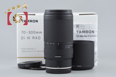 [Used] TAMRON Tamron A047 70-300mm f/4.5-6.3 Di III RXD for Nikon Z mount with original box