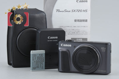 [Used] Canon PowerShot SX720 HS Black Compact Digital Camera