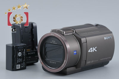 [Used] SONY HANDYCAM FDR-AX45 Bronze Brown Video Camera Multi-Language Support