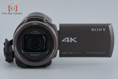 [Used] SONY HANDYCAM FDR-AX45 Bronze Brown Video Camera Multi-Language Support