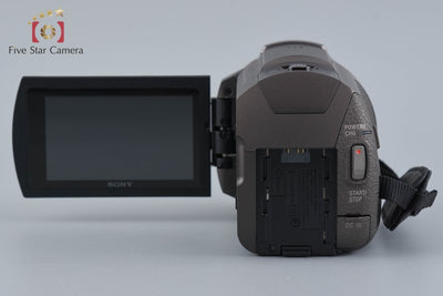 [Used] SONY HANDYCAM FDR-AX45 Bronze Brown Video Camera Multi-Language Support