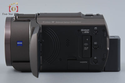 [Used] SONY HANDYCAM FDR-AX45 Bronze Brown Video Camera Multi-Language Support