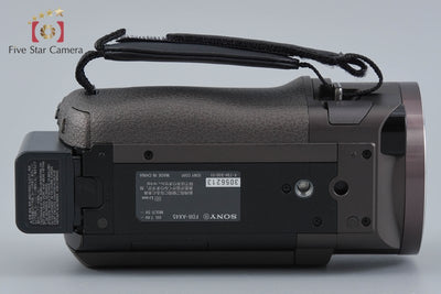 [Used] SONY HANDYCAM FDR-AX45 Bronze Brown Video Camera Multi-Language Support