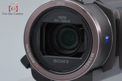 [Used] SONY HANDYCAM FDR-AX45 Bronze Brown Video Camera Multi-Language Support